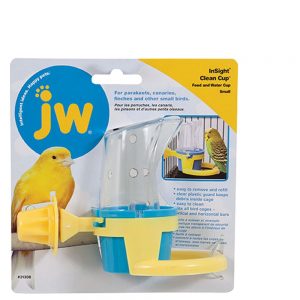 JW Pet® Insight Clean Cup Feed & Water Bird Cup